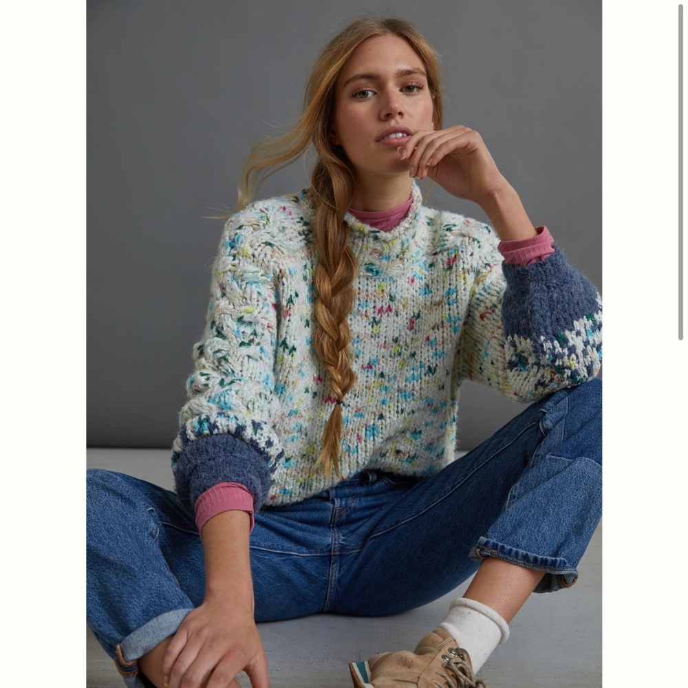 Anthropologie Gaia Sweather Size Medium